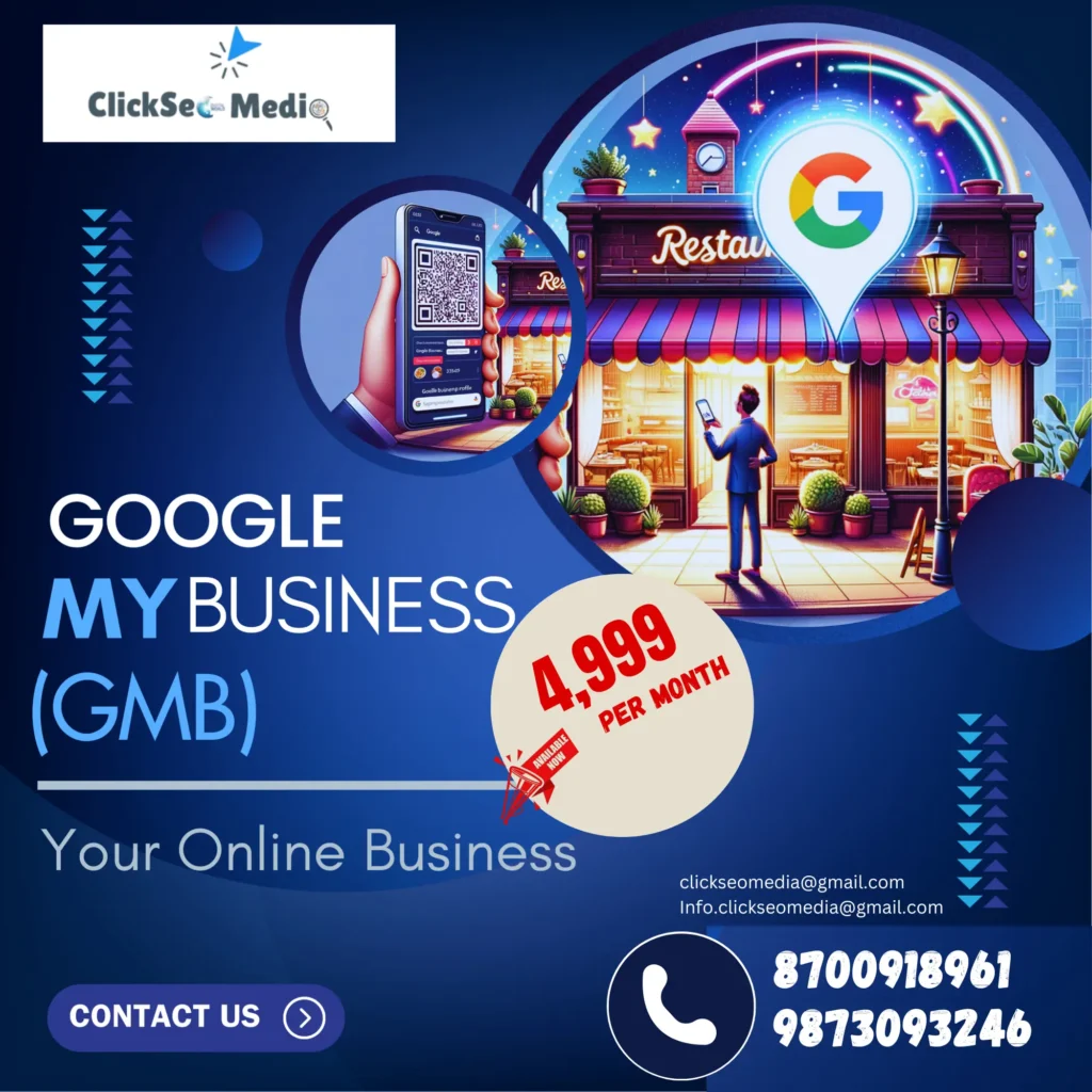 Google My Business services image- ClickSeo Media